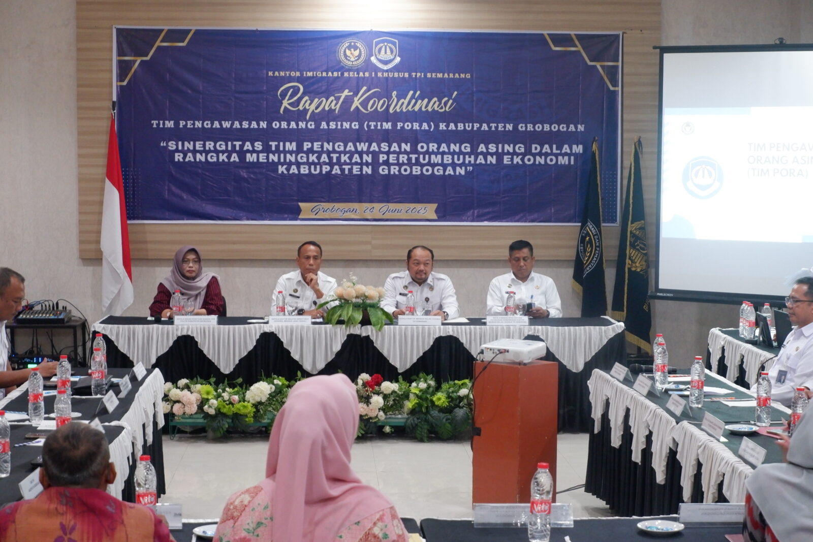 BNN Kendal Hadiri Rapat TIMPORA (Tim Pengawas Orang Asing) Grobogan BNN Kendal Hadiri Rapat TIMPORA (Tim Pengawas Orang Asing) Grobogan
